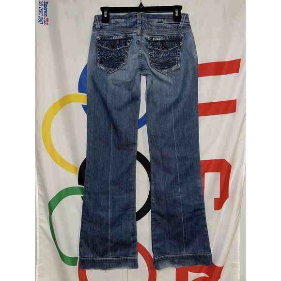 Joes Jeans Womens 24 Flared Flap Pocket Low Rise Vintage Series - Picture 4 of 11